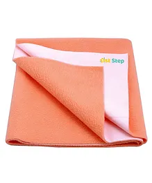 1st Step Dry Extra Absorbent Bed Protector Sheet Large - Orange