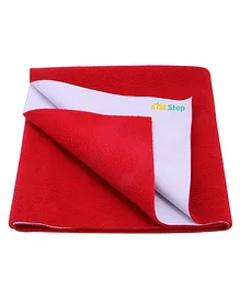1st Step Extra Absorbent Dry Bed Protector Sheet Large - Red