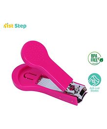 1st Step Easy Grip Baby Nail Clipper - Pink