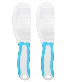 1st Step Cute Soft Grip Comb Pack of 2 - Blue