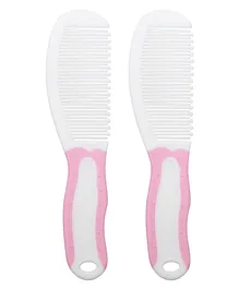 1st Step Cute Soft Grip Comb Pack Of 2 - Pink