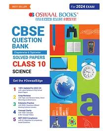 CBSE Class 10 Science Question Bank 2024 Exam  - English