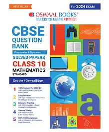 CBSE Class 10 Mathematics Standard Question Bank 2024 Exam - English