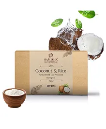 Organic Coconut Milk & Rice Flour Skin Healing Bath Bar - 100g