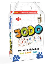 KAADOO Jodo Alphabet Puzzle Game ABC Jigsaw Puzzle Multicolour- 150 Pieces