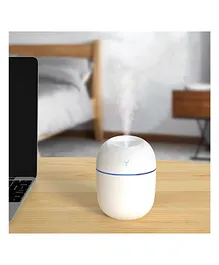 Chocozone USB Operated Cool Mist Humidifier Diffuser with 7 Color Lights Air Humidifier - White