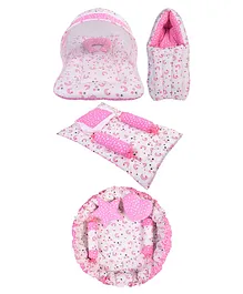 Toddylon Bedding Set Combo Sleeping Essential Products - Pink