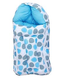 Toddylon Baby Sleeping Bag & Carry Nest for New Born- Blue