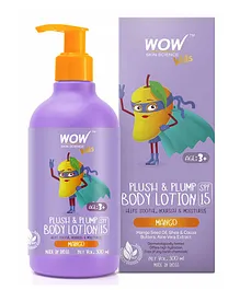 WOW Skin Science Kids Plush & Plump Body Lotion Mango SPF 15 - 300 ml