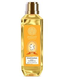 Forest Essentials Baby Head Massage Oil Dasapushpadi Ayurvedic Natural Hair Oil for Babies - 200 ml