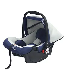 R for Rabbit Baby Gear Cozy Carry Cot - Grey & Blue