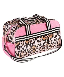 Stephen Joseph Duffle Bags Leopard Print - Pink