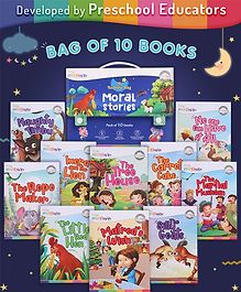 Intelliskills 10 Bedtime Moral Story Book Set - English