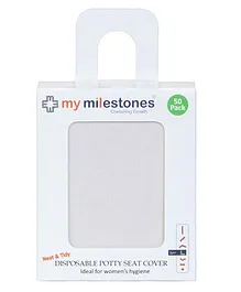 My Milestones Disposable Potty Seat Cover - Pack of 50
