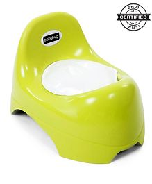 Babyhug Teeny Tiny Potty Chair With Lid - Green