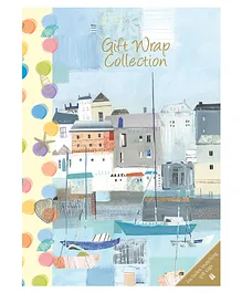 Parragon Gifted Stationary Gift Wrap Collection By the Sea - English