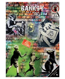 Gift Wrap Collection Banksy - 10 Sheets