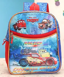 Disney Pixar Cars School Bag Royal Blue - 11.8 Inches (Color and Print May Vary)