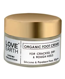 Love Earth Organic Foot Cream - 50 g