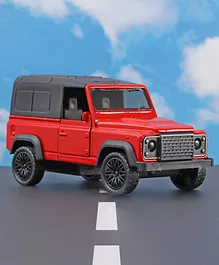 Karma Die Cast Pull Back Jeep With Openable Door (Colour May  Vary)