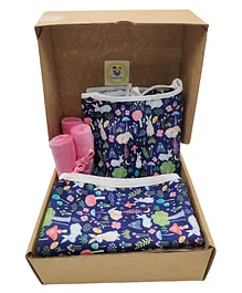 The Enchanted Forests Gift Set with Super Soft Wipes- Multicolor