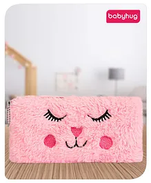 Babyhug Cat Pencil Pouch - Pink