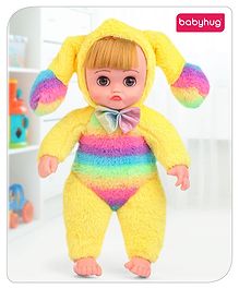 Babyhug Ear Moving Doll with Music - Yellow