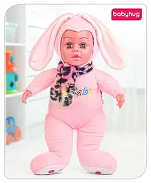 Babyhug Rabbit Standing Doll Pink - Height 35.5 cm