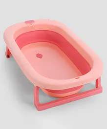 Foldable Baby Bath Tub - Pink