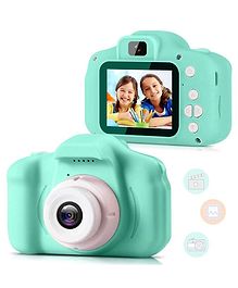 YAMAMA Digital Handy Portable Camera Full HD 1080P  2.0 Screen with Inbuilt Games for Kids - Green