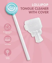 Silicone Candy Shape Tongue Cleaner - Green