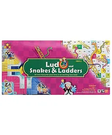 Toysbox Ludo And Snakes & Ladders Small - Multi Color