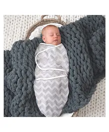 AHC Zikku Baby Swaddle Wrappers for Newborn - Grey
