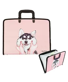 Happy Hues Dog Folder - Pink