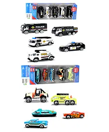 WOW Toys Delivering Joys of Life Die Cast Metal Cars with Plastic Parts Pack of 10 Cars - Multicolour