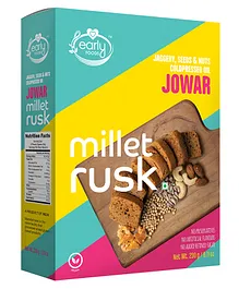 Early Foods Jowar Millet Rusk - 230 g