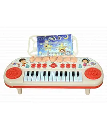 NEGOCIO Electronic Piano Toy with 24 Keys & Multifunctional Button  - Color May Vary