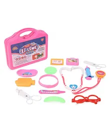 Toysons Pretend Play Attaichi Doctor Set of 12- Pink