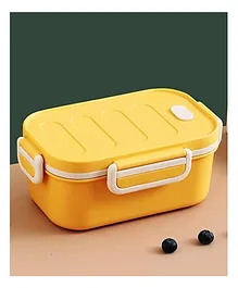 COMERCIO Double Layer Lunch Box - Yellow