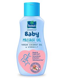 Parachute Advansed Baby Massage Oil for New Born 100% Virgin Coconut Oil  Clinically Proven for Better Growth Vitamin E & F- 200 ml