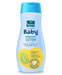 Parachute Advansed Baby Lotion for New Born Babies  Doctor Certified  Virgin Coconut Oil & Coconut Milk  Ph 5.5  24 Hour Moisturization-  200ml