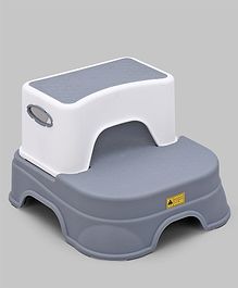 Detachable Step Stool - Grey & White