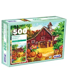 Frank Farmer's Market Jigsaw Puzzle - 500 Pieces