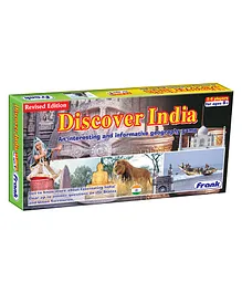 Frank Discover India Board Game -  222 Pieces