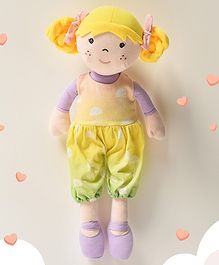 Mi Arcus Girl May Soft Doll Multicolor - Height 38 cm