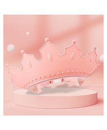 Ortis Baby Shampoo Shower Bathing Protection Bath Soft Cap Soft Adjustable Visor Hat - Pink