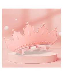 Ortis Baby Shampoo Shower Bathing Protection Bath Soft Cap Soft Adjustable Visor Hat - Pink