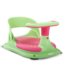 Baybee Slash Bath Seat Bathtub Shower Chair with Non Slip Soft Mat - Green