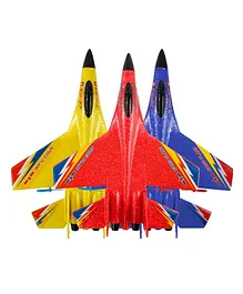 YAMAMA Remote Control Foam Fighter Jet for Kids (Colour May Vary)