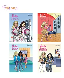 Barbie You Can be Series Set of 4 Books - English